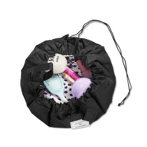 Gillian Jones Flatonista Pull & Pack Toilettaske, Black