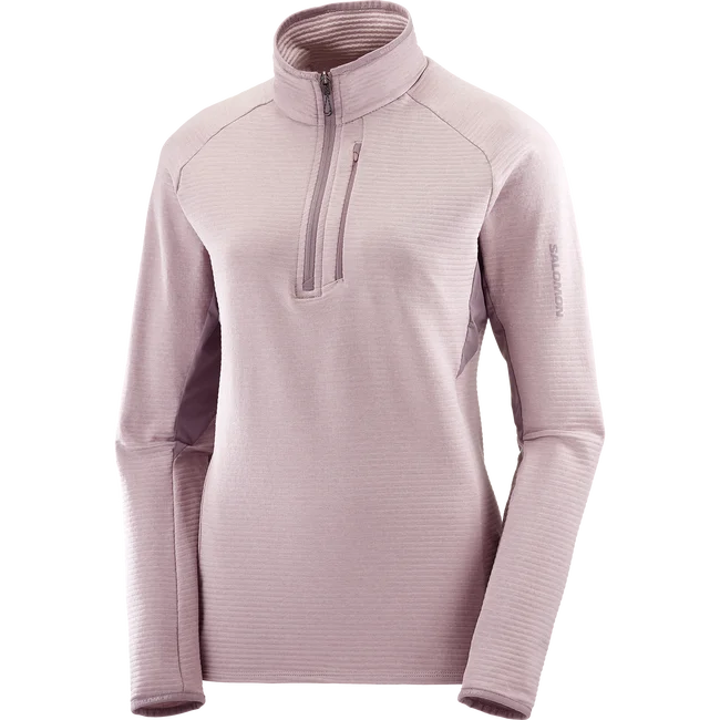 ESSENTIAL LIGHTWARM  Midlayer-Jacke mit halbem Reißverschluss Damen