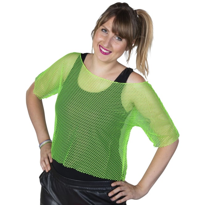 Netzoberteil - für Damen - grün