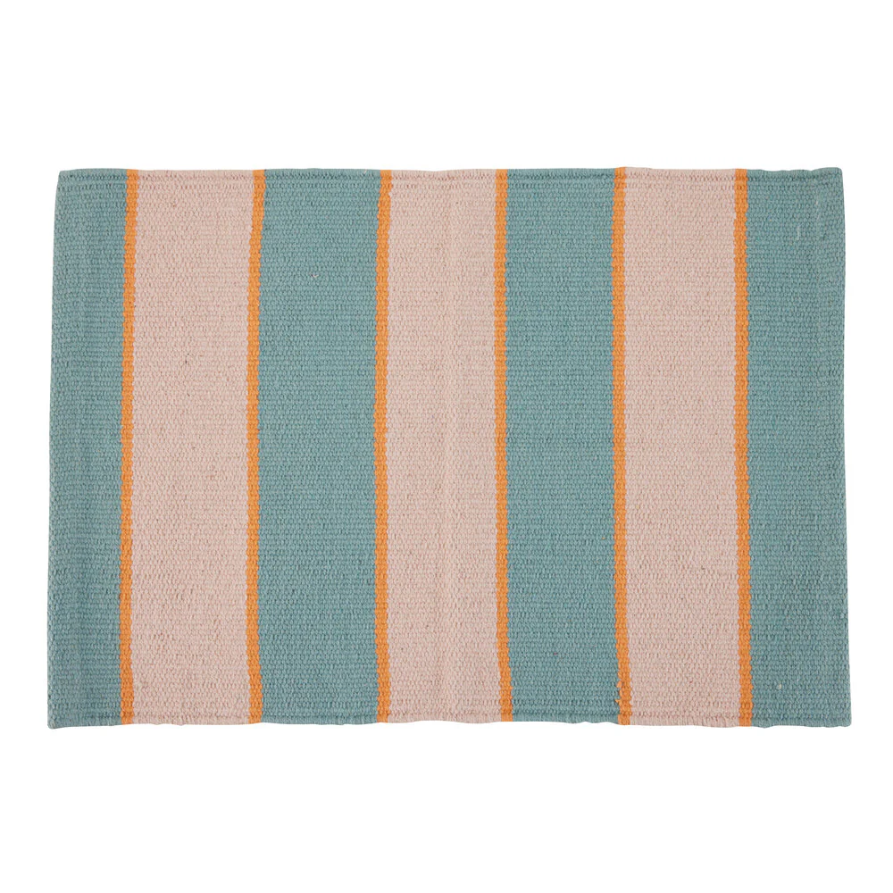 Bahne Interior  Dækkeserviet, Dusty Grey/Pink - 32x48 cm.