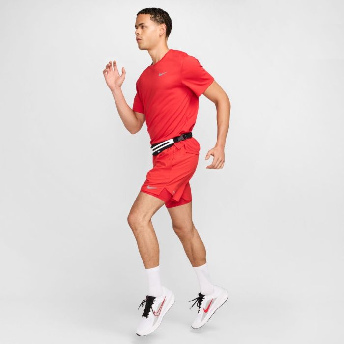 Nike Herre T-shirts Dri-FIT UV Miler Short Sleeve Tee Rød