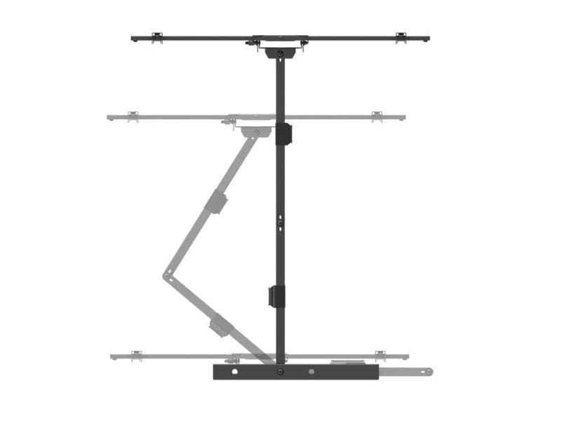 Multibrackets Wandhalterung 6539 Schwarz TV-Wandhalterung Long Arm
