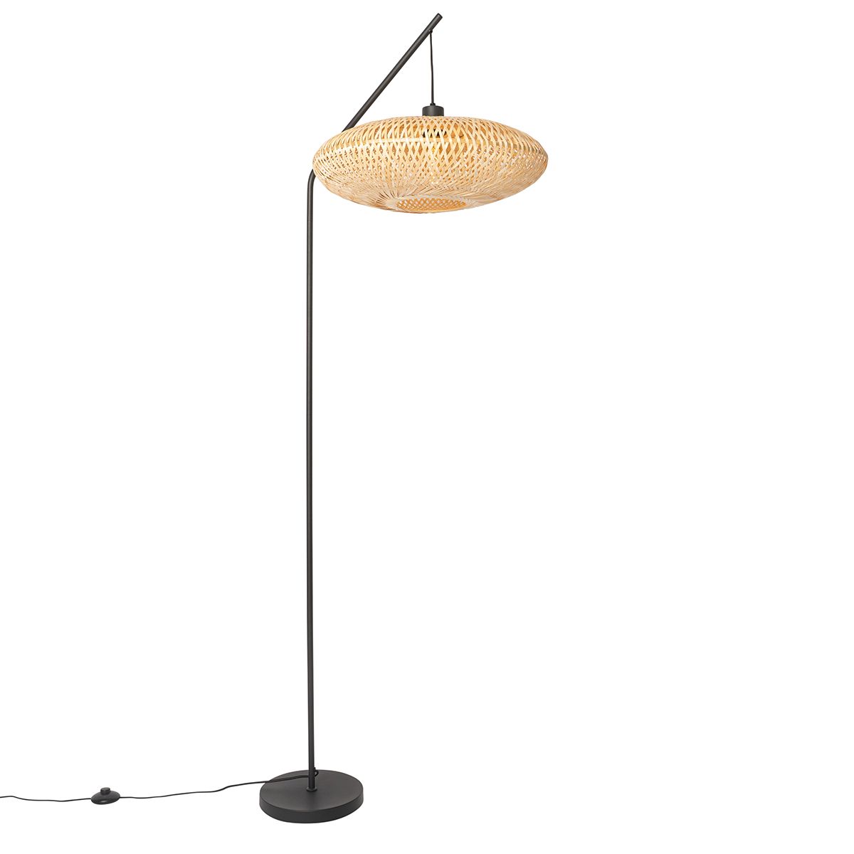 Oosterse vloerlamp bamboe - Ostrava