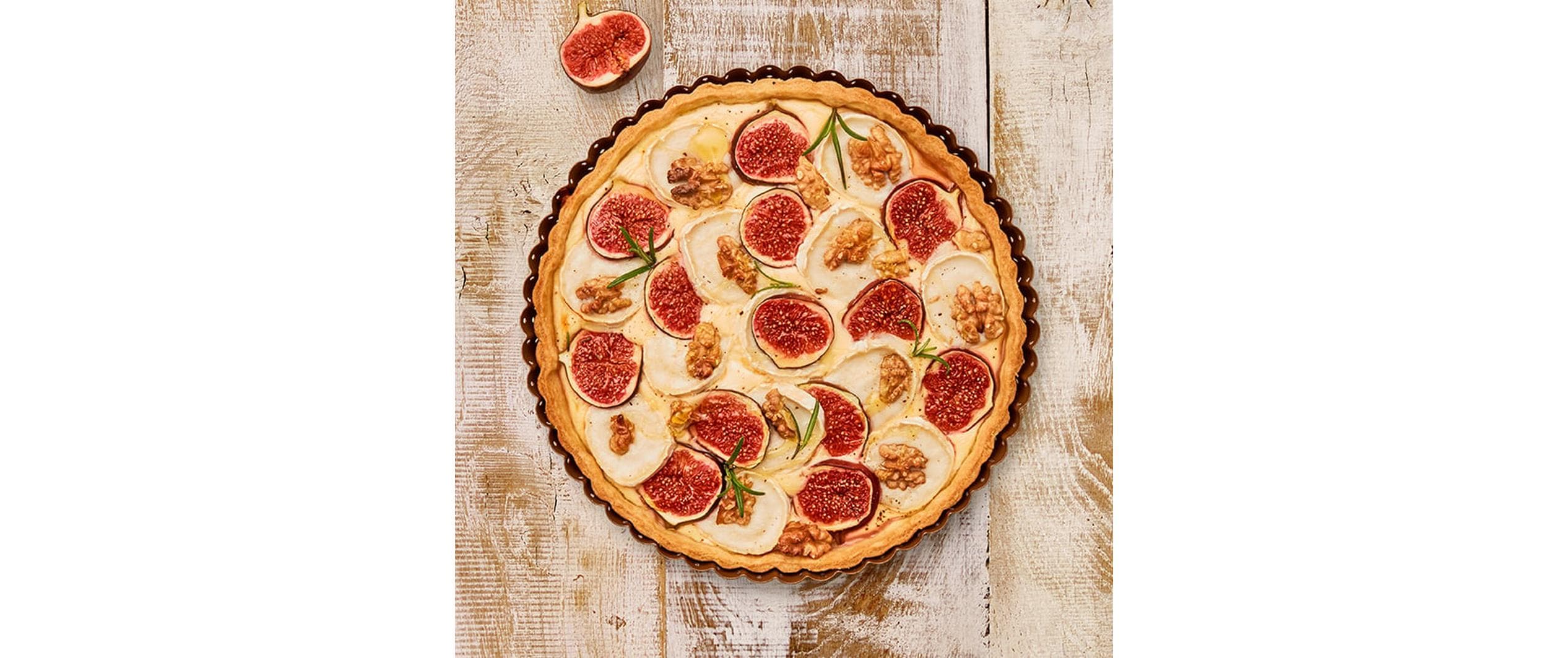 Tarte-Backform Laib und Seele xQuiche- und Tarteform mit Rezeptideen