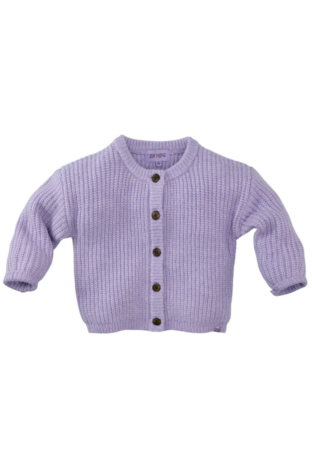 Z8 mini gebreid vest Maire lila
