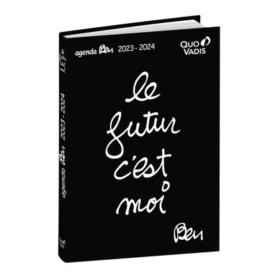 Agenda Ben - 1 jour par page - 12 x 17 cm - le futur c'est moi - Quo Vadis