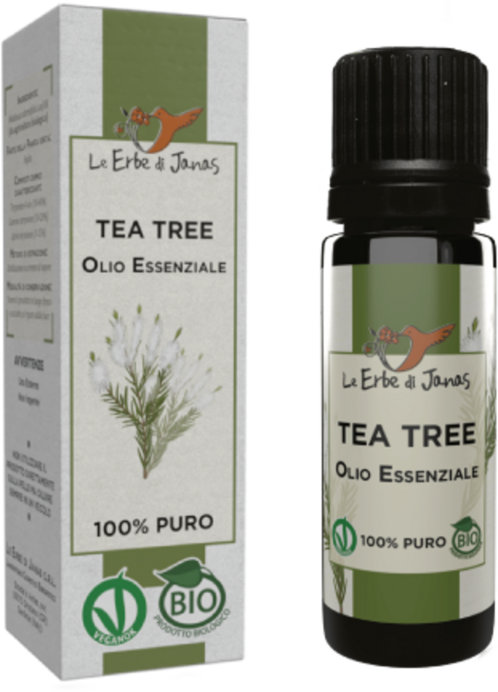 Le Erbe di Janas  Ätherisches Teebaumöl, 10 ml