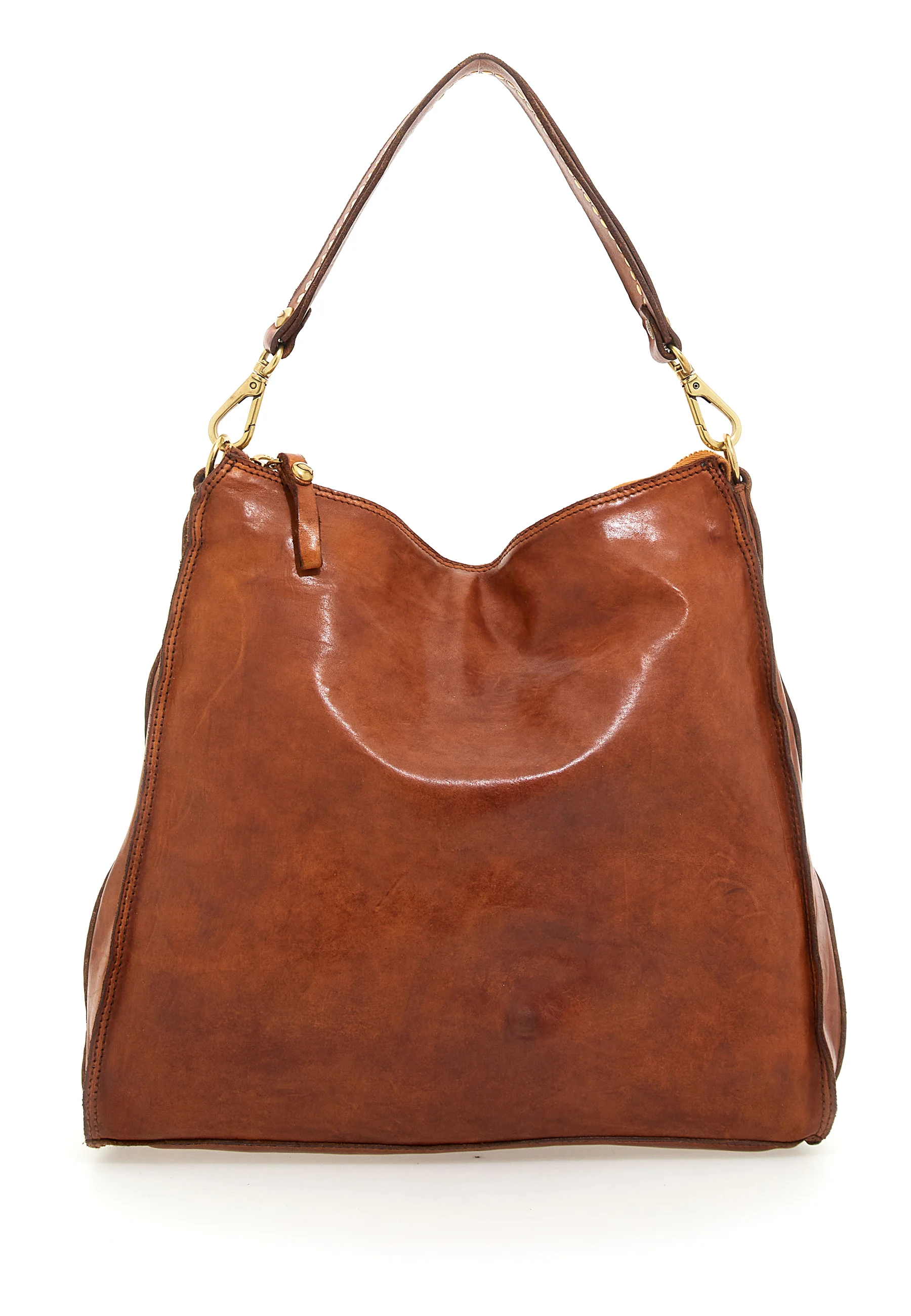 KURA - Sac porté épaule | Marron