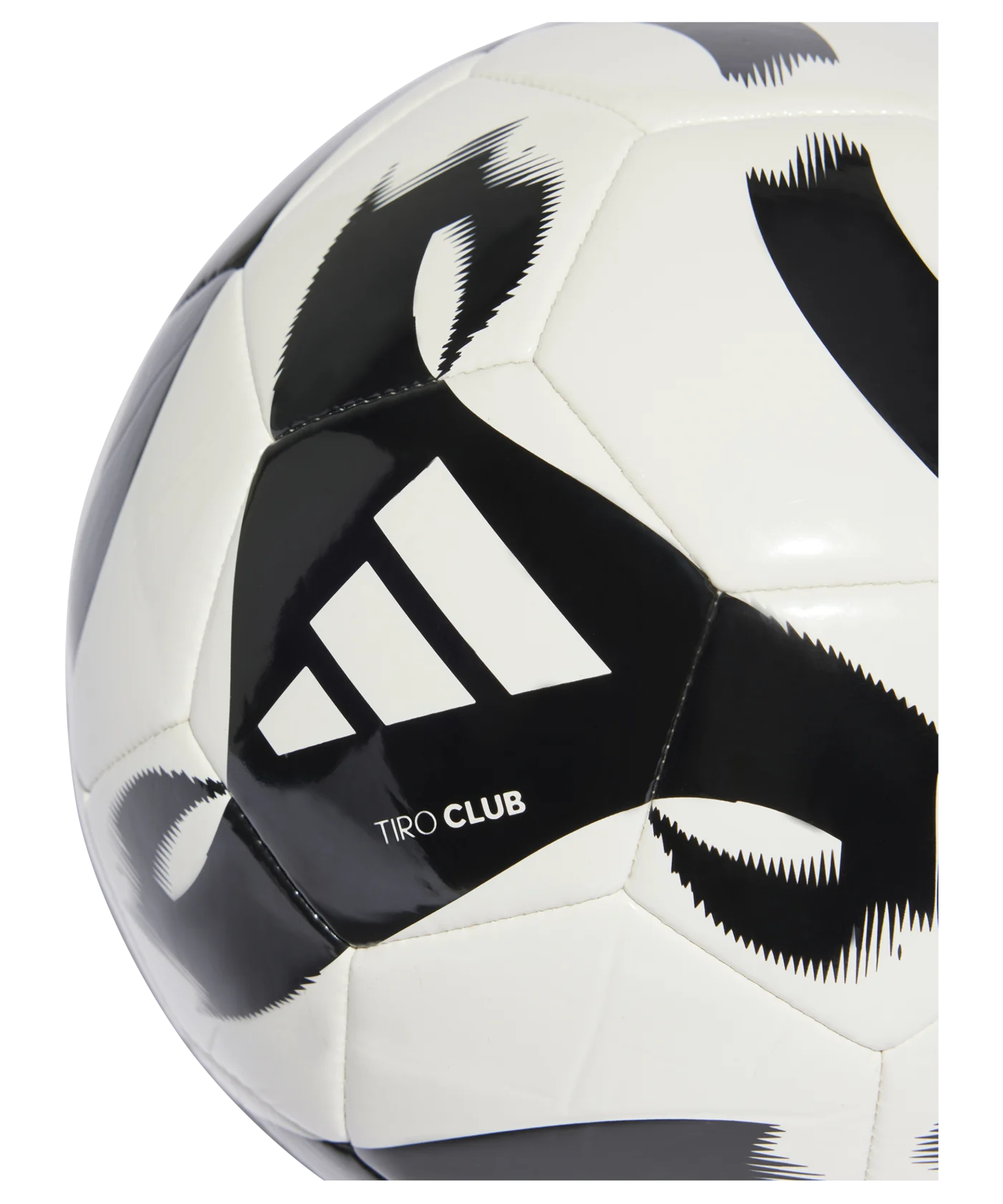 adidas Tiro Club Trainingsball Weiss Schwarz