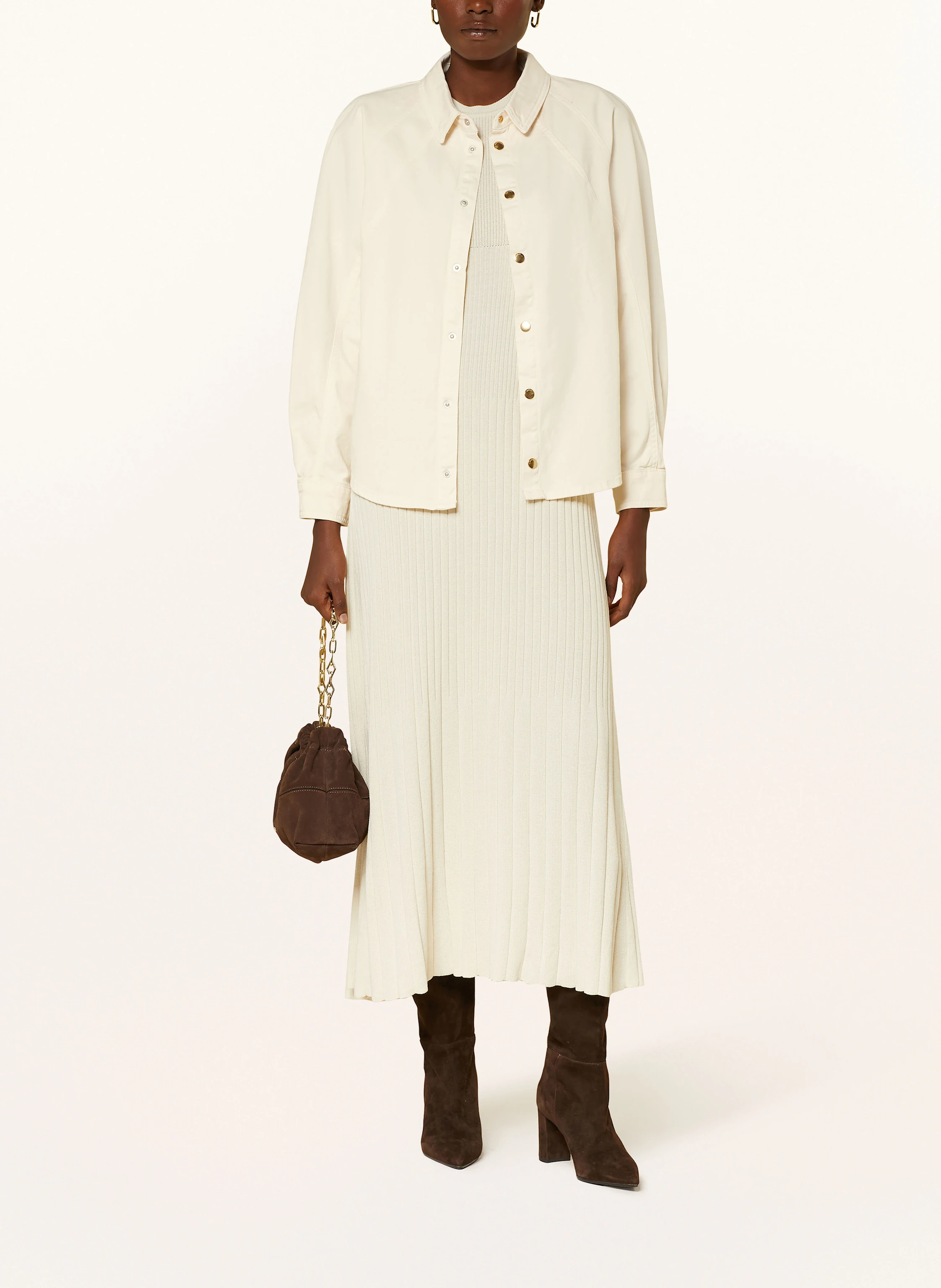 ba&sh Jeans-Overshirt TERRA