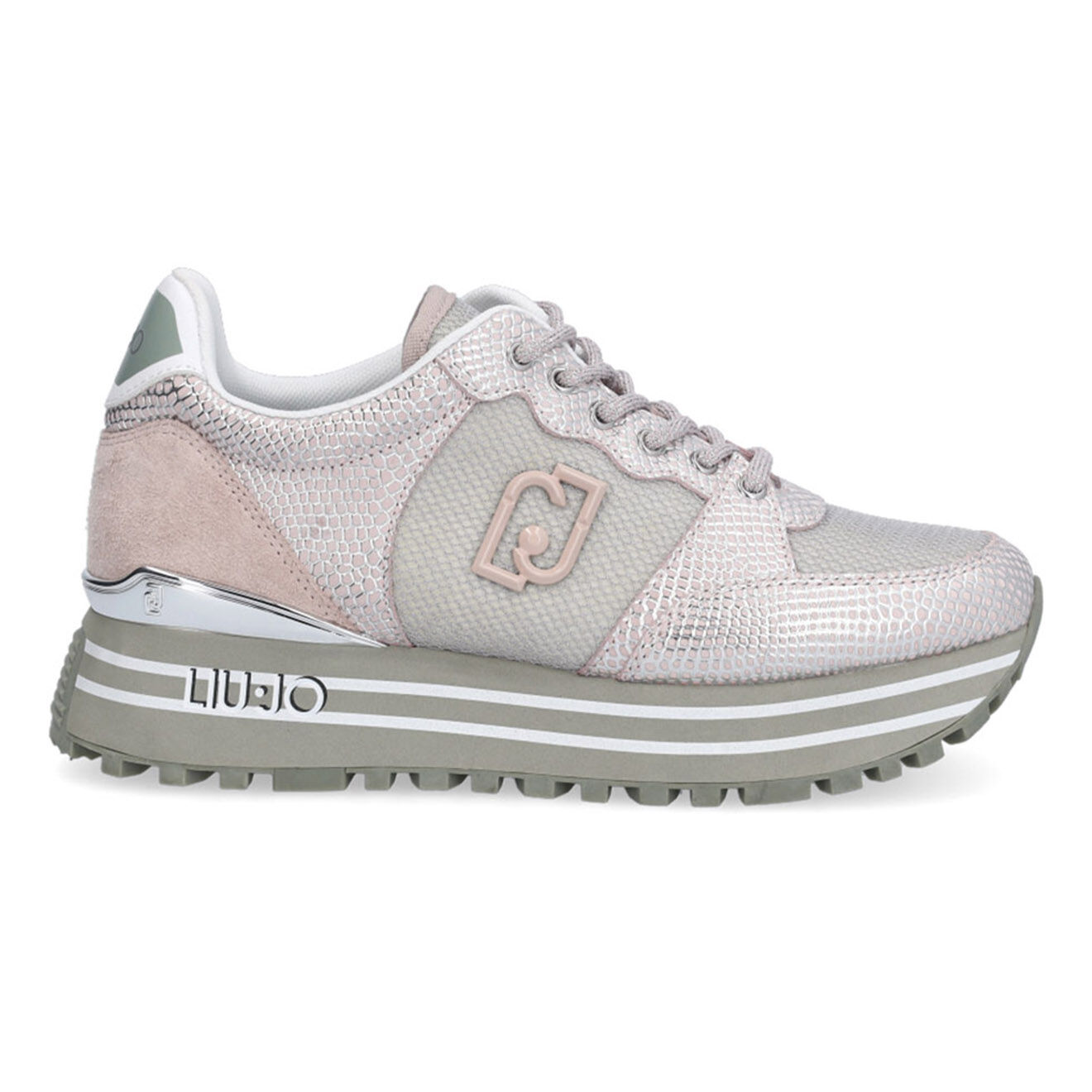 Liu-Jo Sneakers en Cuir Lison roses