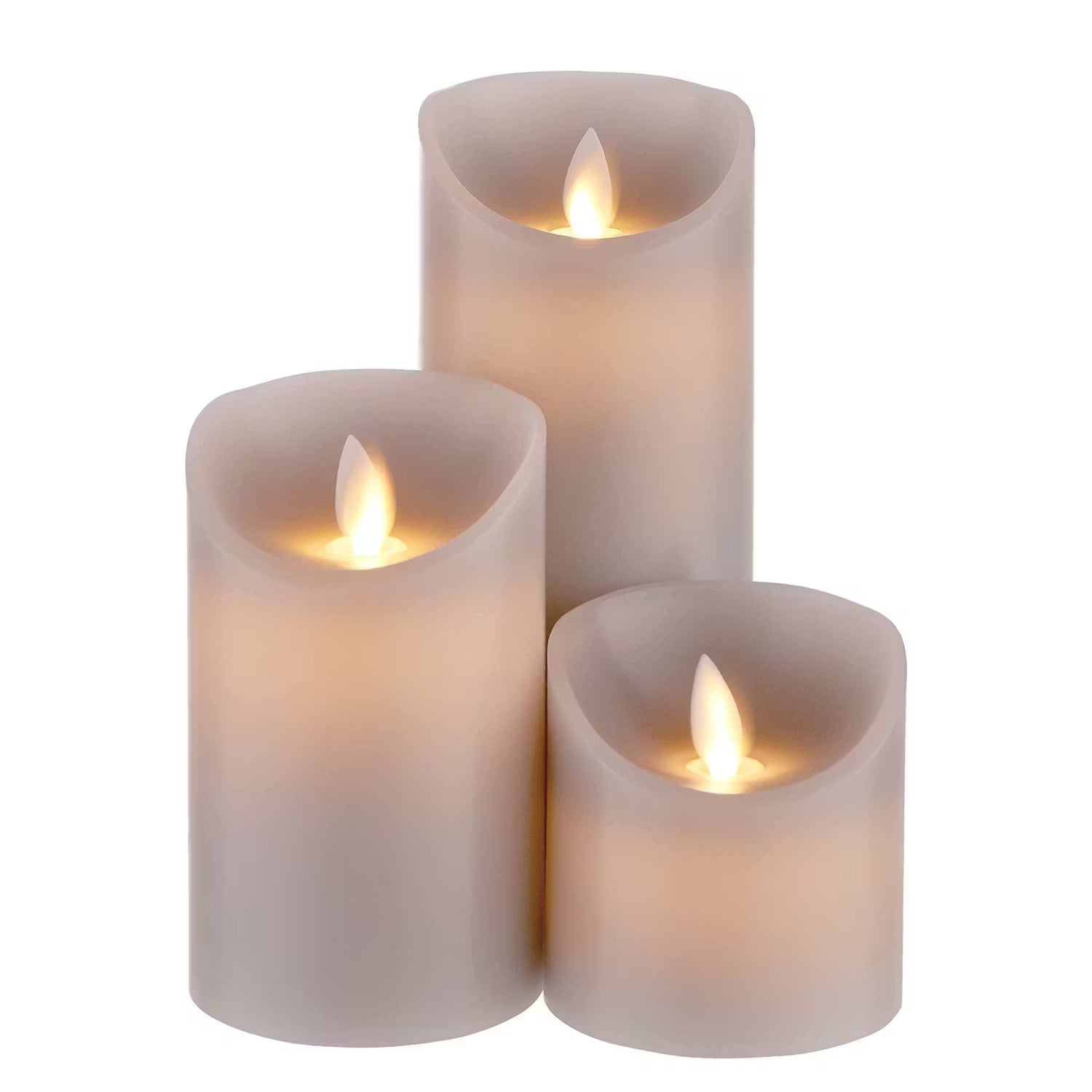 GLOWING FLAME LED Kerze 6er-Set