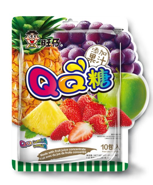 Hot Kid QQ Gummy Snoepjes 4 Smaken 200g
