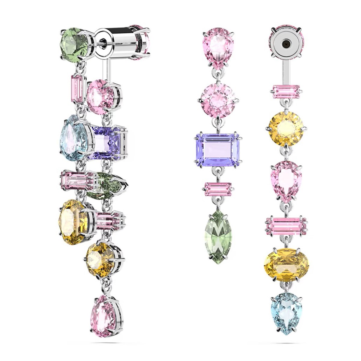 Boucles d'oreilles Swarovski Gema multicolores