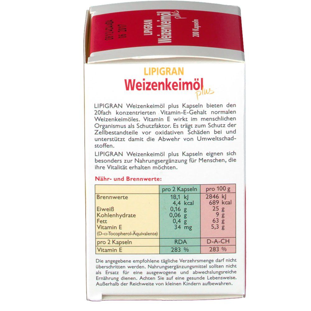 Dr. Grandel Lipigran Weizenkeimöl Plus