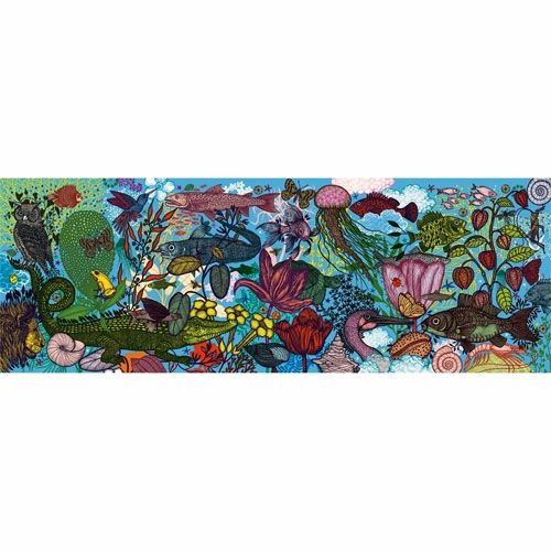 Djeco puzzel land en zee - 1000st