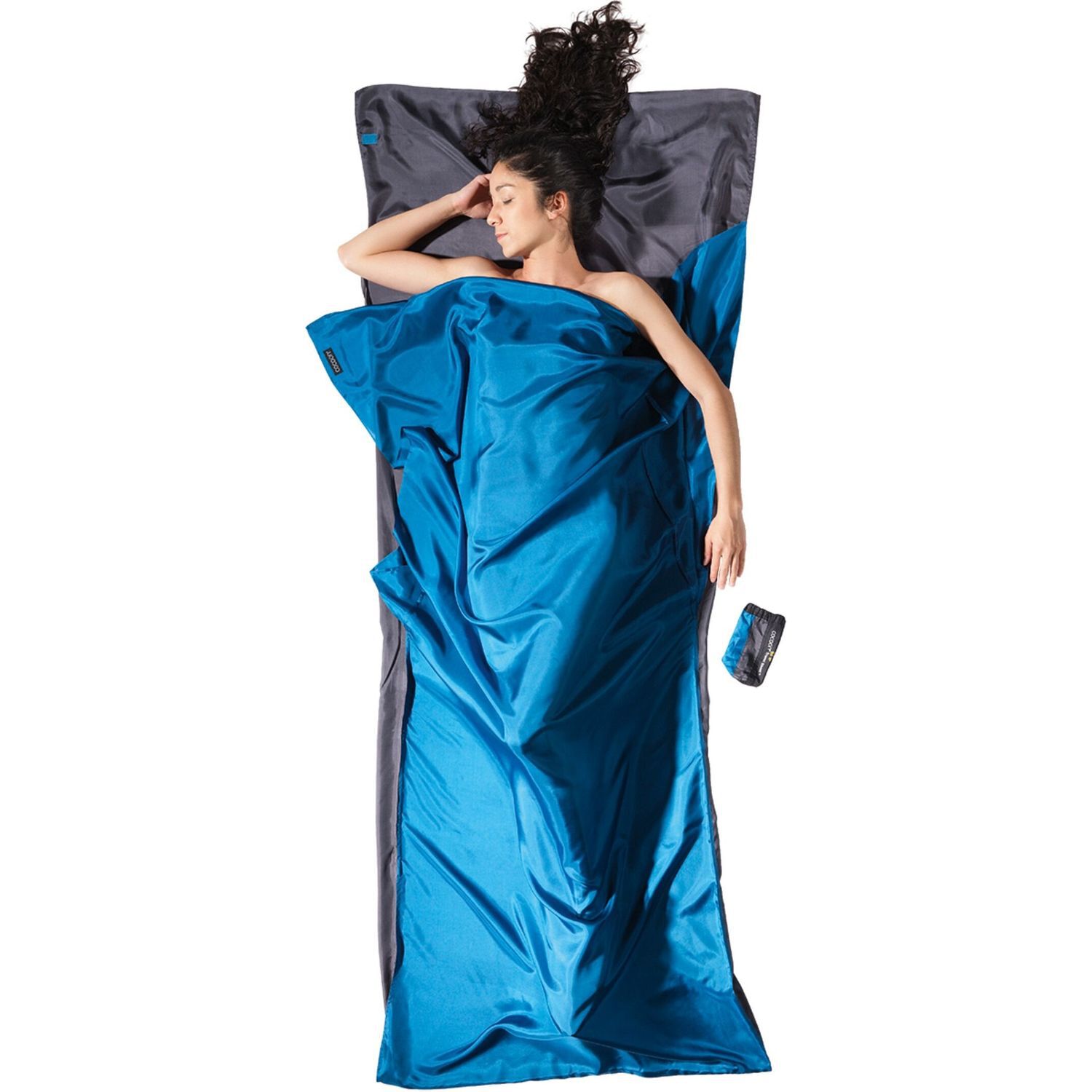 CocoonSilk 2 Color TravelSheet 220x90cm
