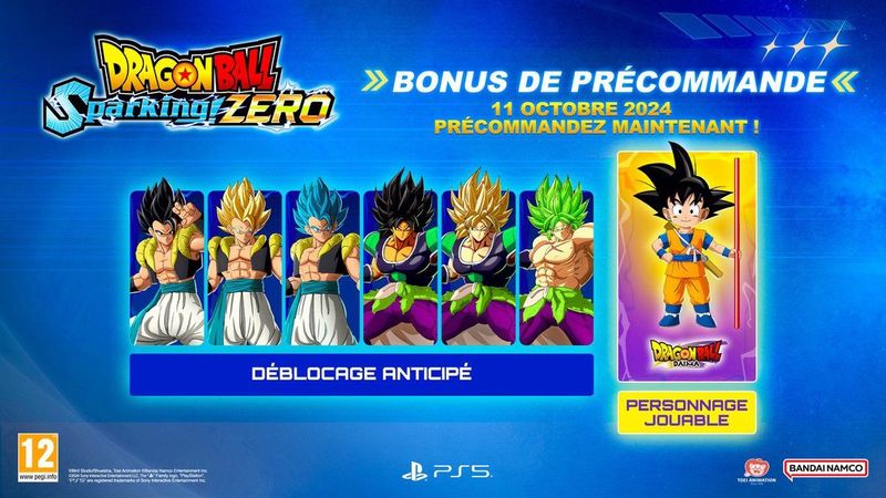 Dragon Ball - Sparking! Zero - PlayStation 5 Game