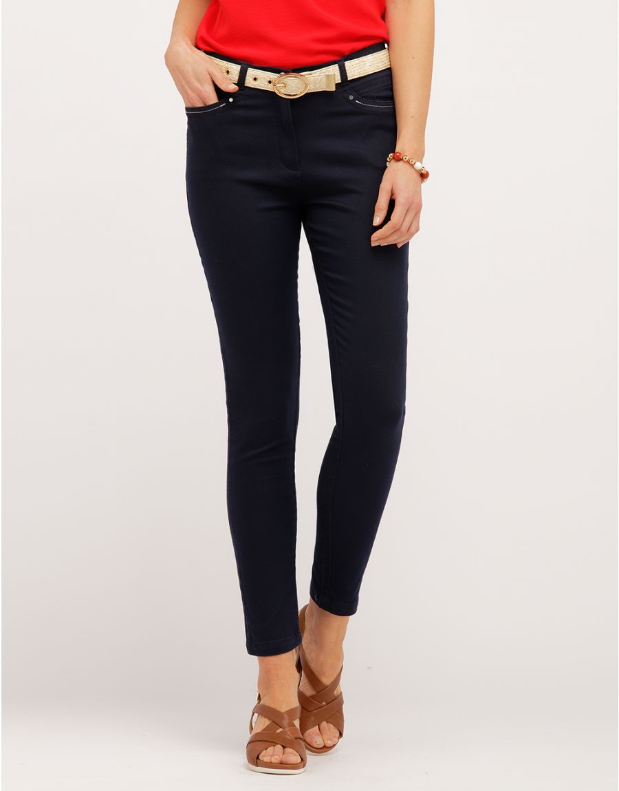 Pantalon 7/8ème bleu