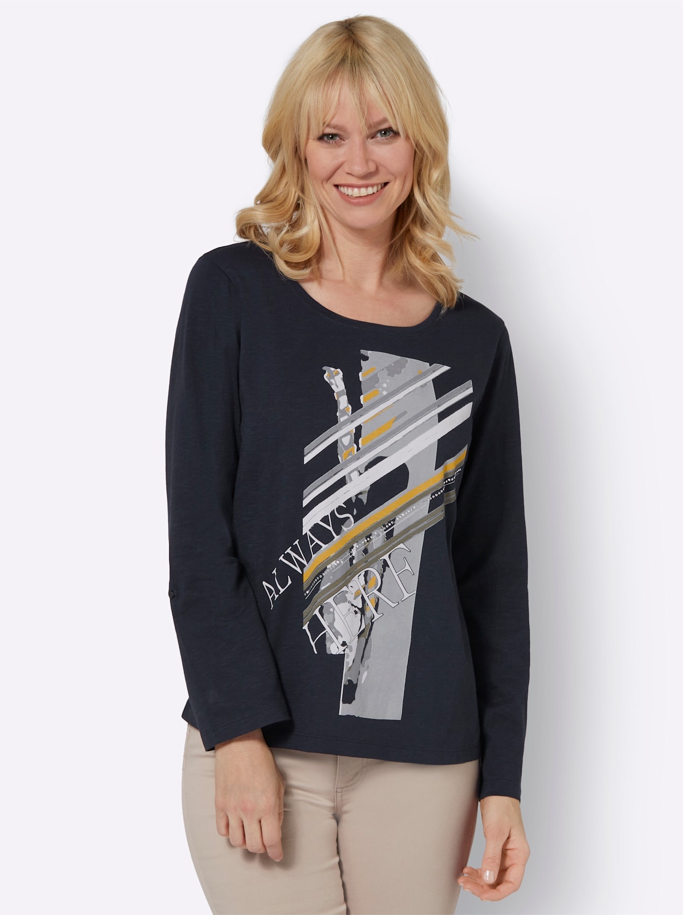 Ambria Langarmshirt »Shirt« 1 Stk.