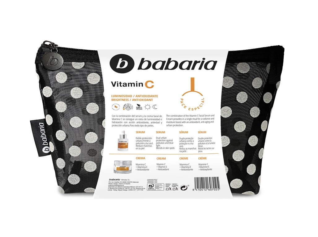 CONJUNTO BABARIA FACIAL VITAMINA C