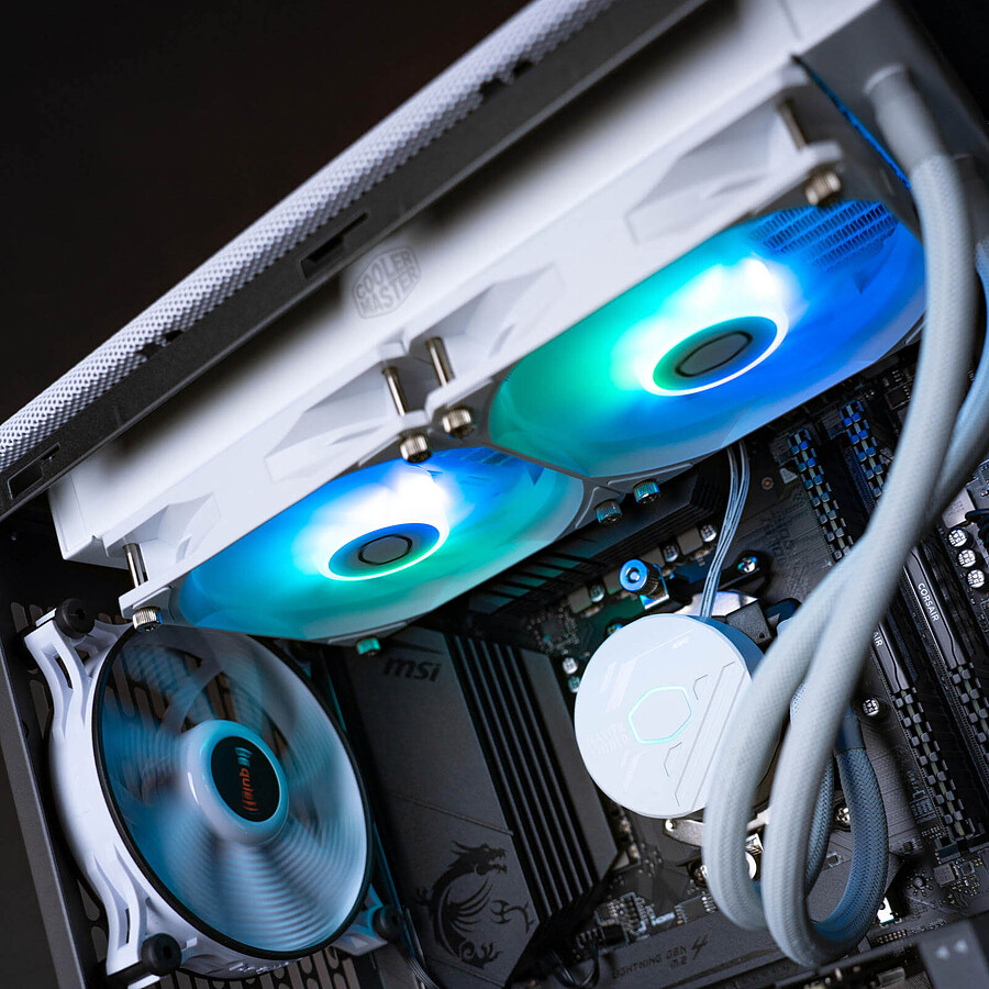 Cooler Master MasterLiquid ML240 Core ARGB - Blanc