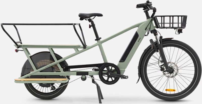 Elektrische Fiets - R500E - Lichtgroen - Longtail