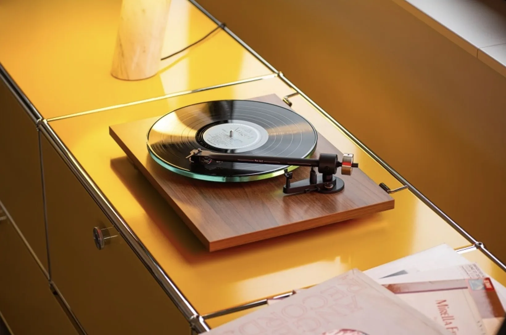 Pro-Ject T2 Super Phono Noyer   cellule Sumiko Rainier Platines vinyle hi-fi