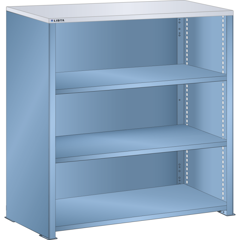 Lista - Rayonnage universel simple L 104,7 cm - Plateau en résine synthétique