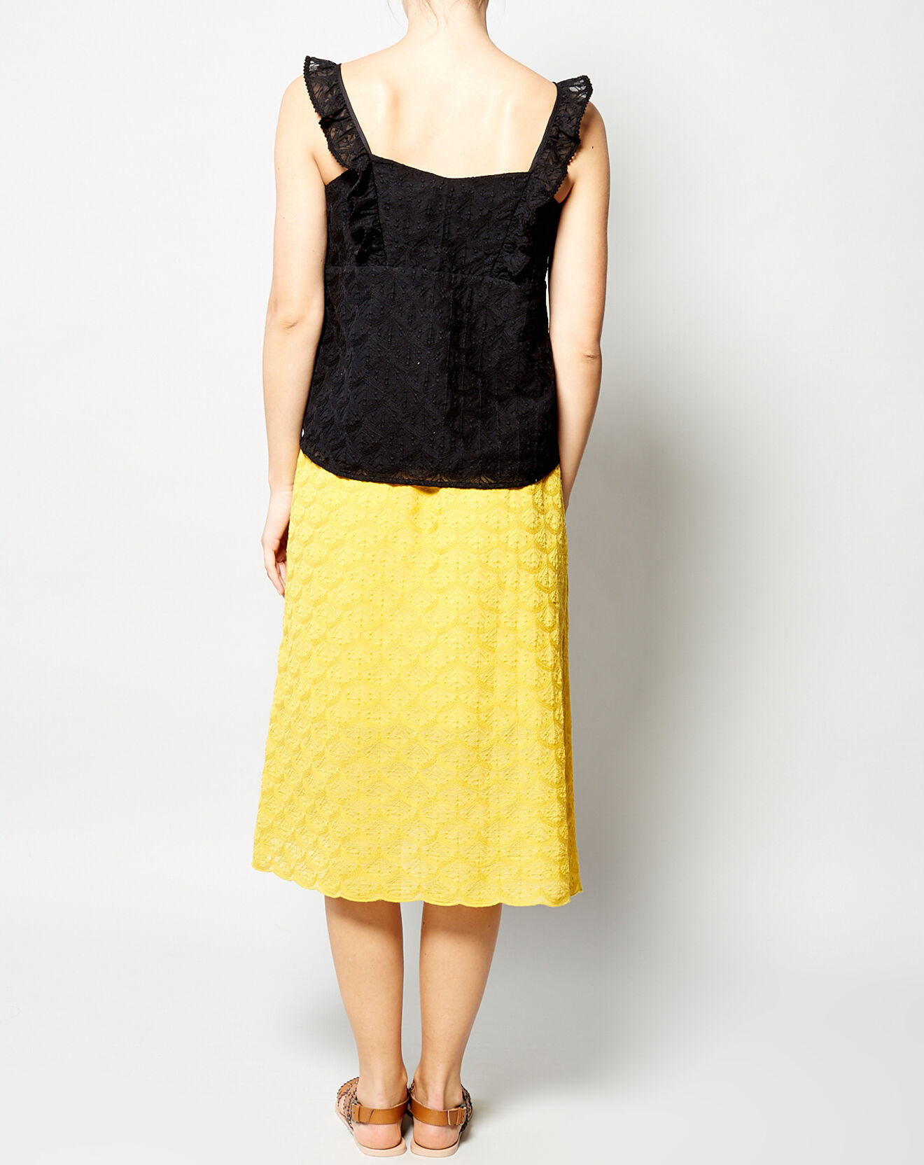 Karl Marc John Top Tiquama en Dentelle noir