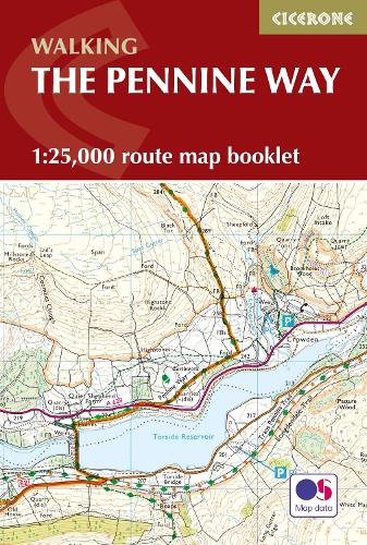 Pennine Way Map Booklet: 1:25,000 OS Route Mapping (Paperback)