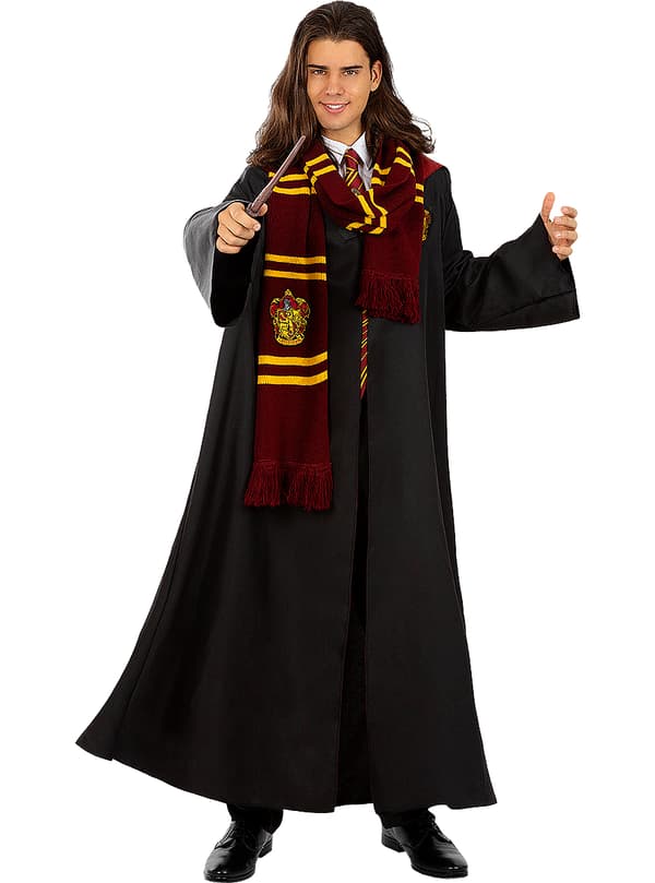 FUNIDELIA Harry Potter Griffing Skjerf offisiell reproduksjon til dame og mann