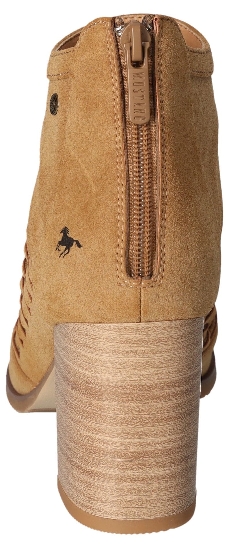 Mustang Shoes Sandalette  , Sommerschuh, Sandale, mit praktischem Fersenreissverschluss