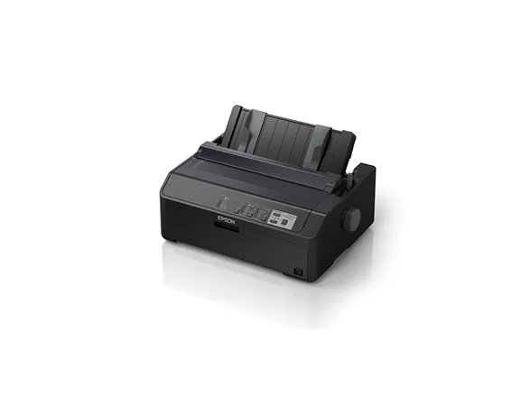 Epson LQ 590II - Printer - S/H - dot-matrix - Rulle (21,6 cm), JIS B4, 254 mm (bredde) - 360 x 180 dpi - 24 pin - op til 584 tegn/sek. - parallel, USB 2.0
