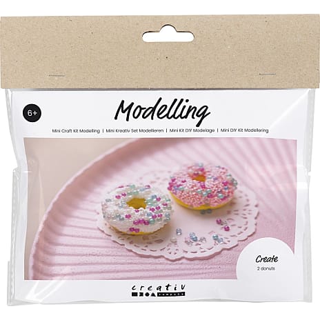 Creotime mini DIY donuts modelleringskit