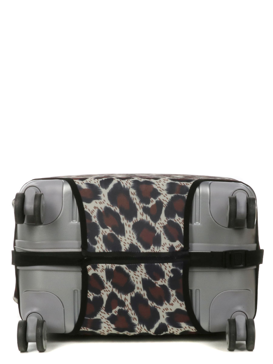 Housse de valise Periea Gold Leopard M