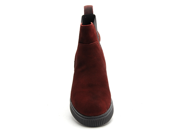 Goodstep boots bottine plates femme 3550 cordoba bordeaux