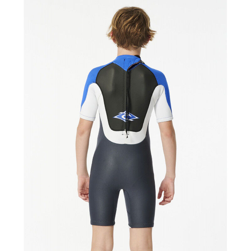 Omega 2 mm Back Zip Springsuit - Combinaison de surf enfant