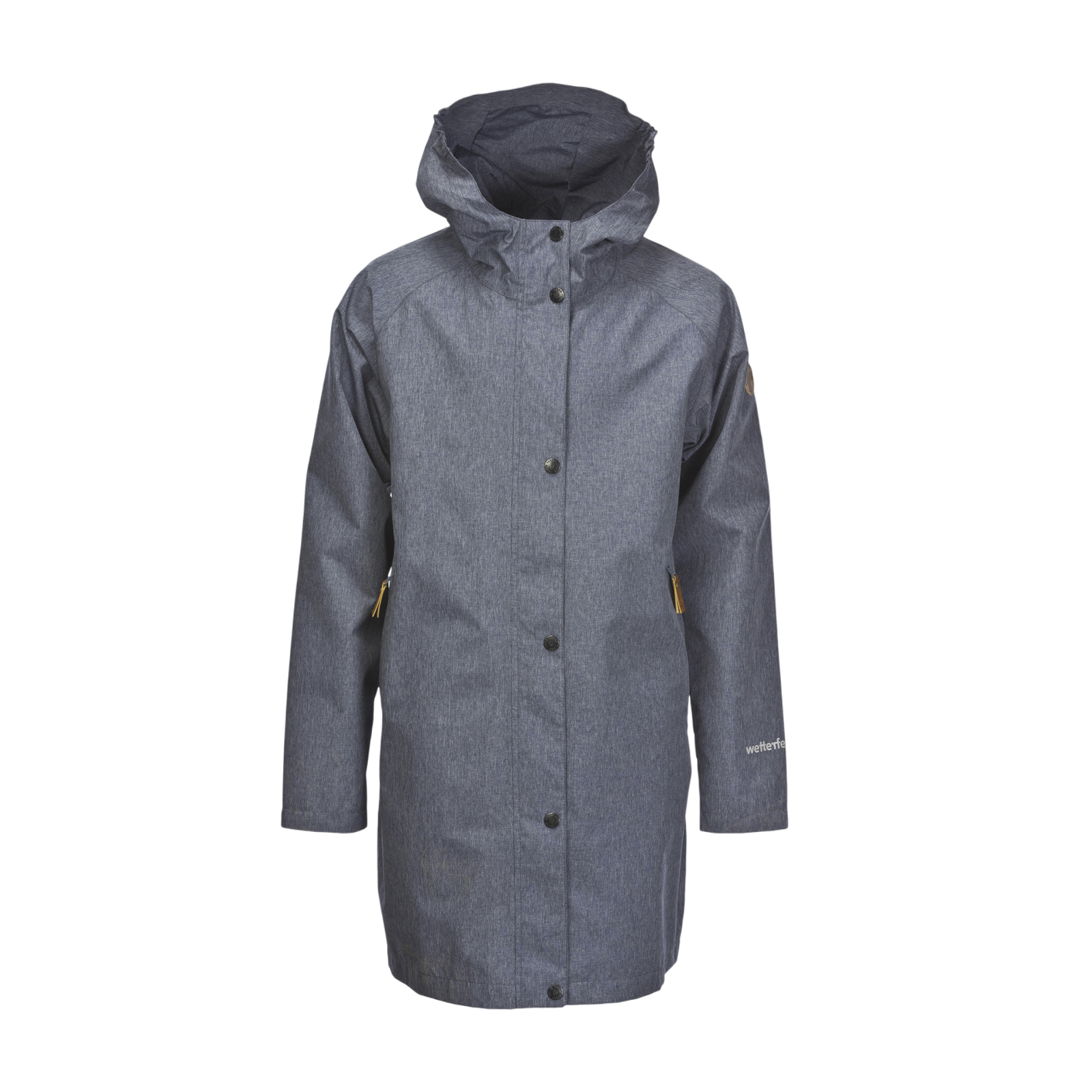 Kinder Travelcoat Regenmantel dress blue mélange