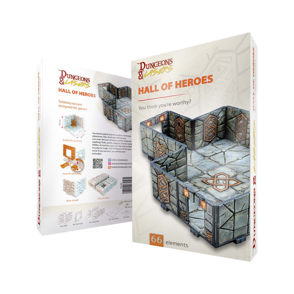 Dungeons & Lasers - Décors - Hall of Heroes