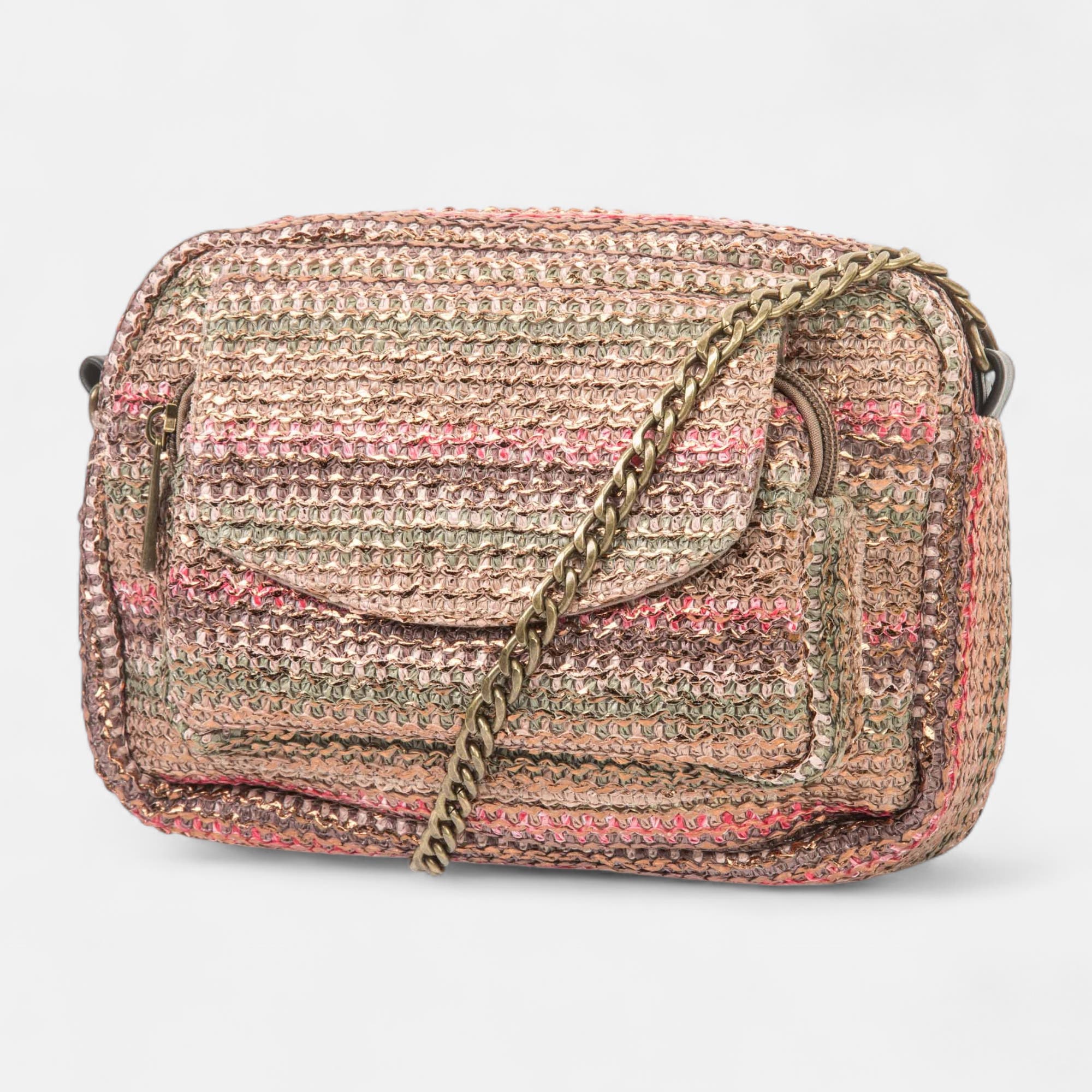 Sac bandoulière taupe