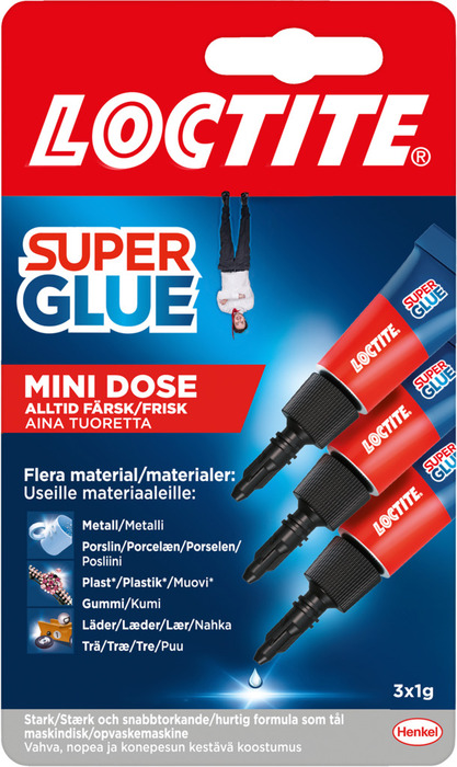 Loctite Super Glue Mini Trio