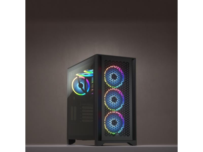 Corsair 4000D Airflow Schwarz Corsair Midi Tower 4000D Airflow Schwarz