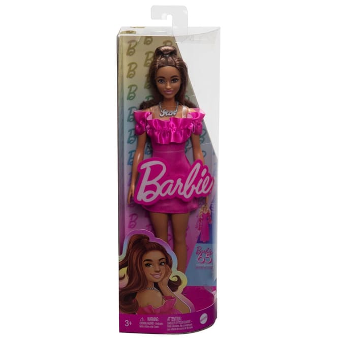 Barbie - Fashionista - Puppe - Pink - Rüschenkleid