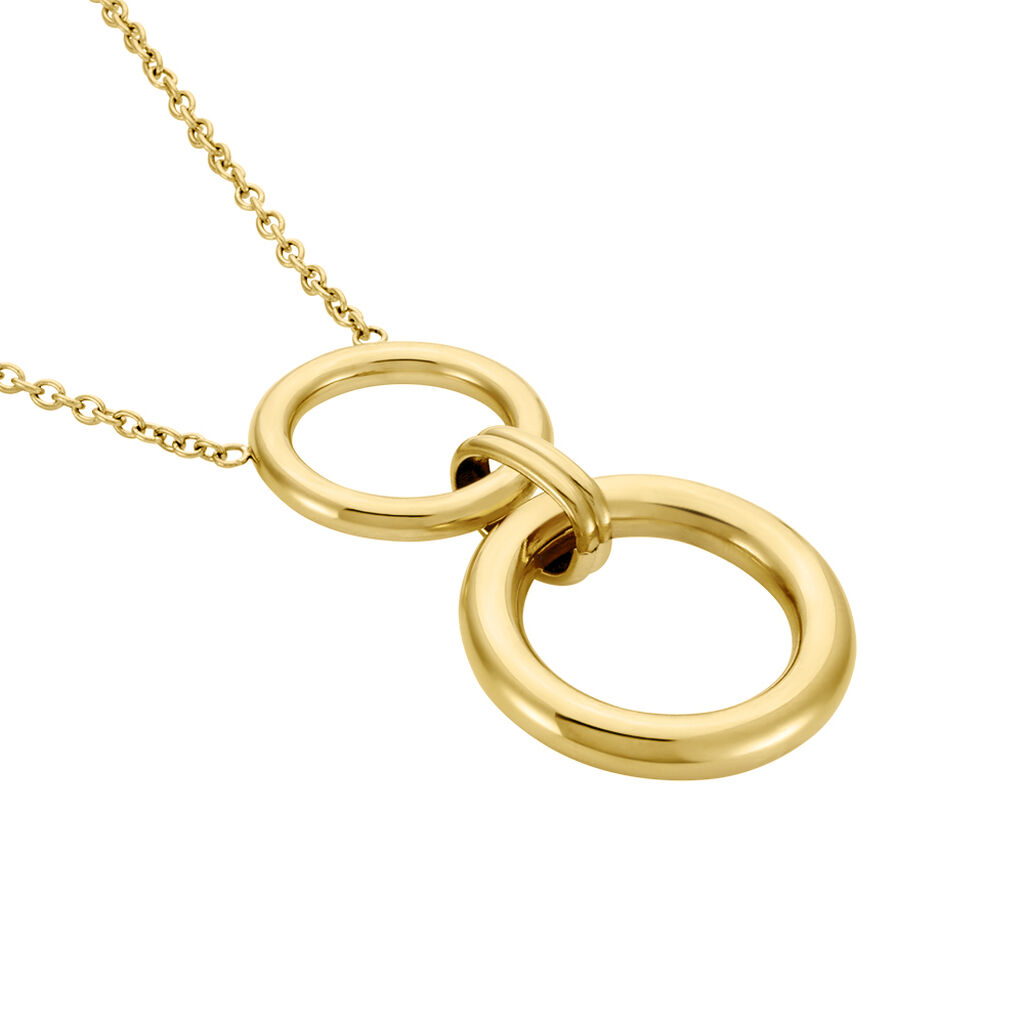 Collier Giachetta Acier Doré