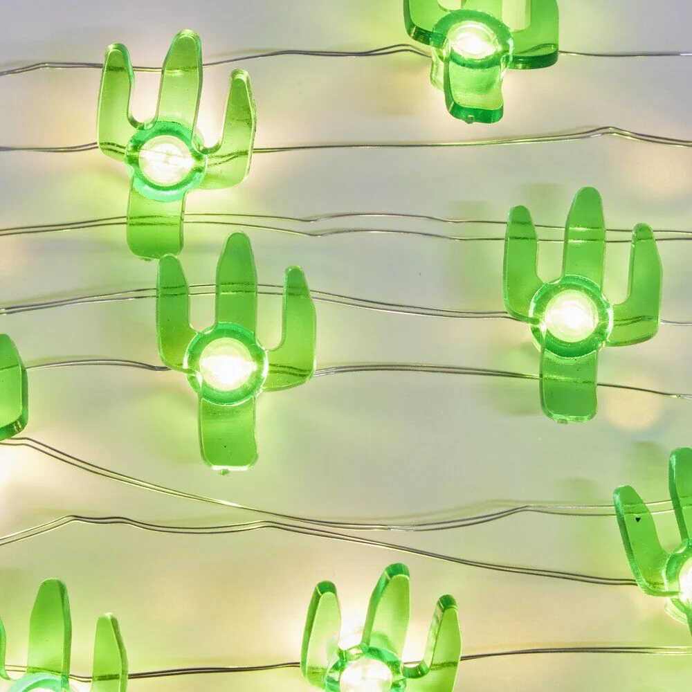 Guirlande LED cactus 230cm