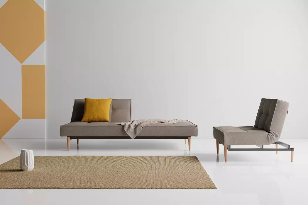 Schlafsofa Splitback Styletto hell