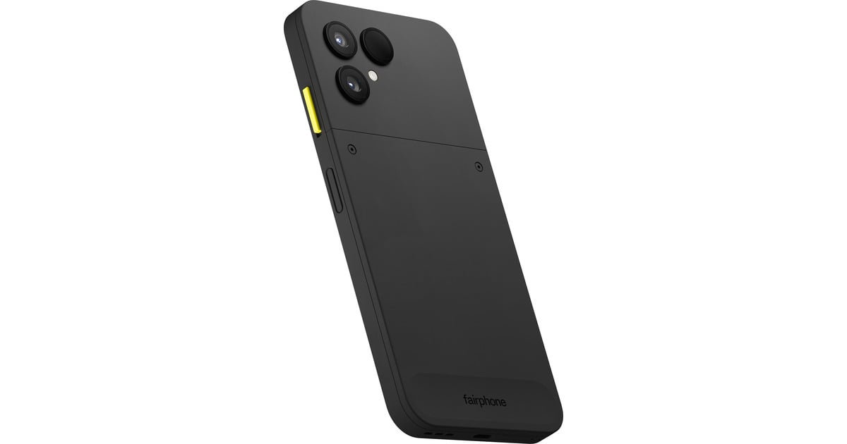 Fairphone(Gen. 6) smartphone  (Zwart, 256 GB, Android)