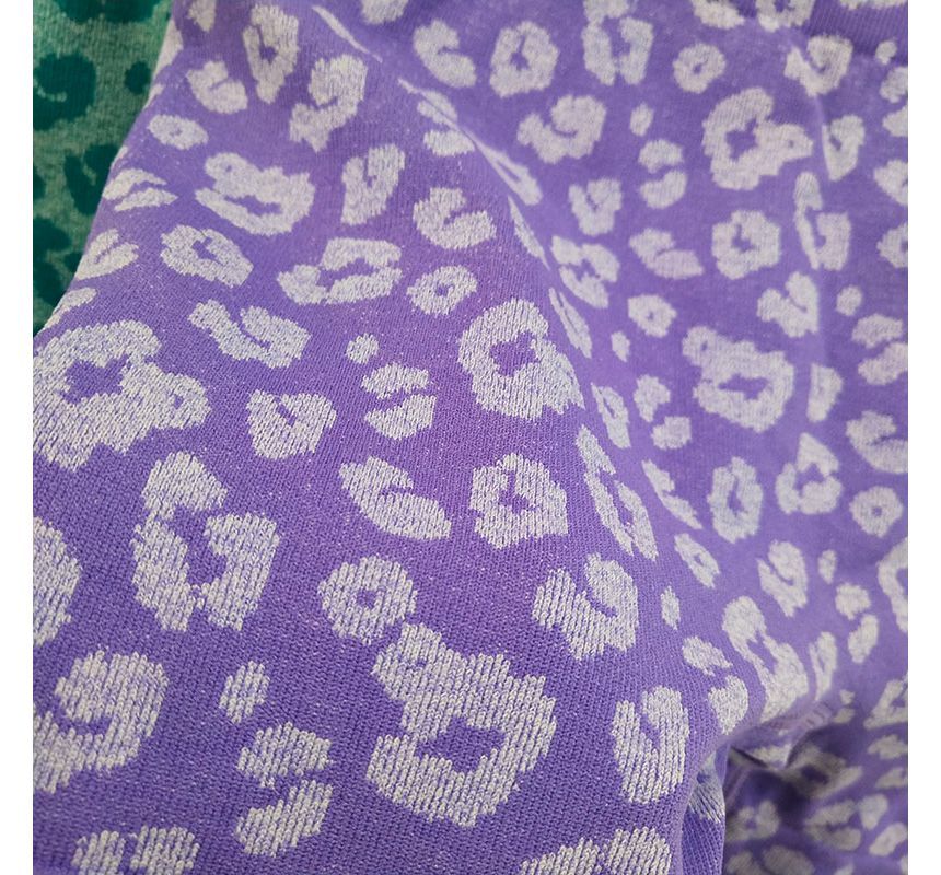 Runyz - Yogashorts met luipaardprint