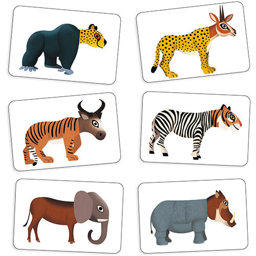 Djeco kaartspel anijumble